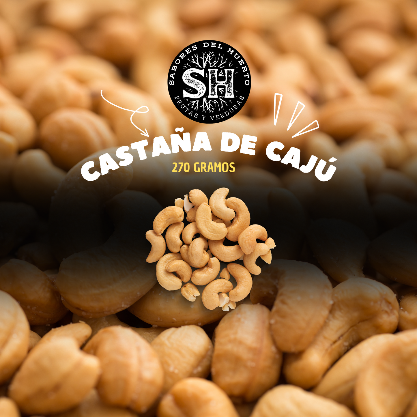 CASTAÑA DE CAJU (270 gr)