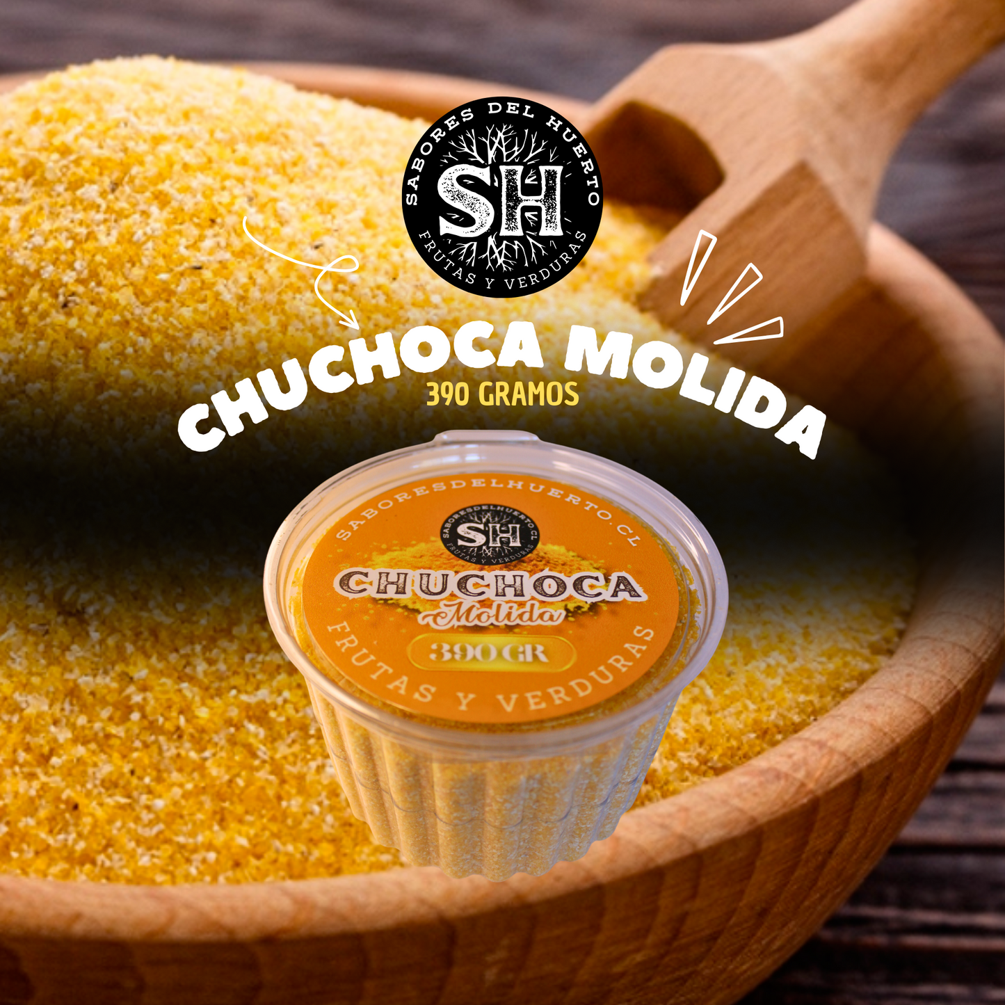 CHUCHOCA MOLIDA (390 GR)