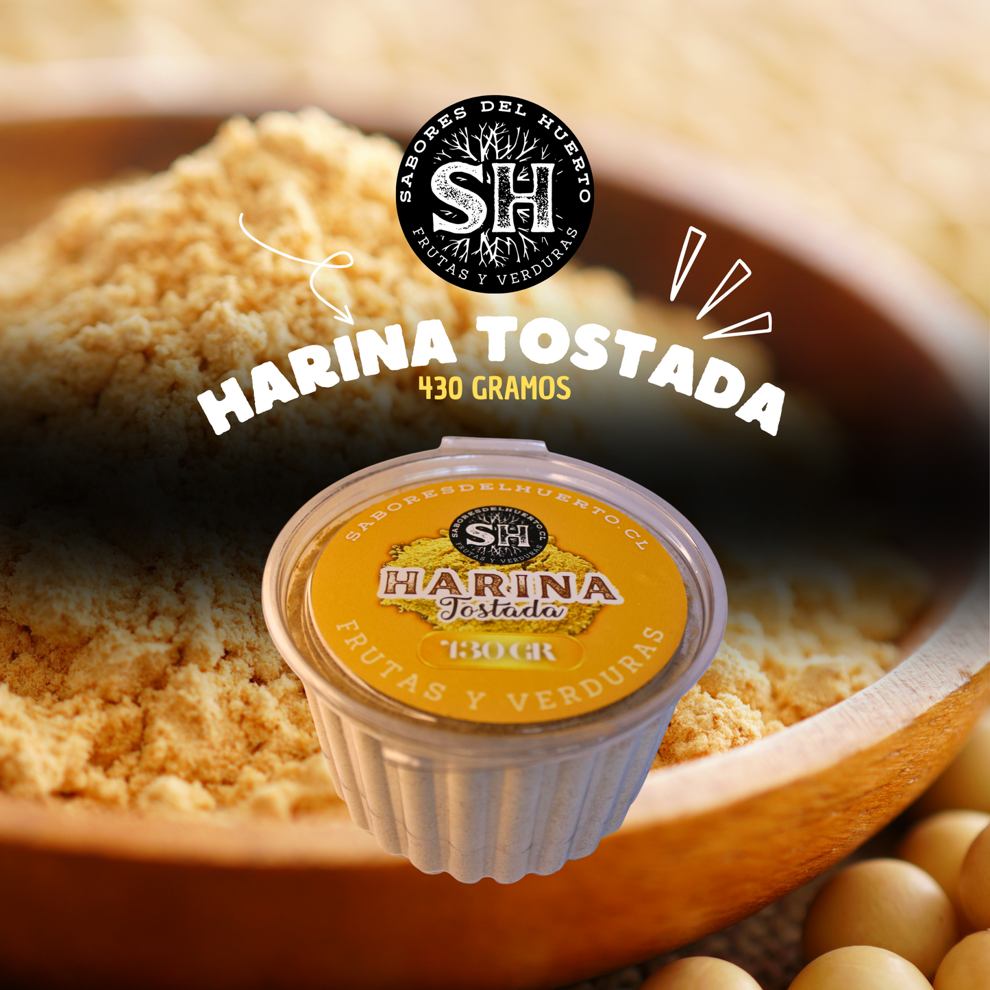 HARINA TOSTADA (430 GR)