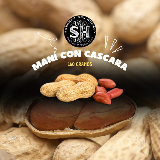 MANÍ CON CASCARA(160 gr)