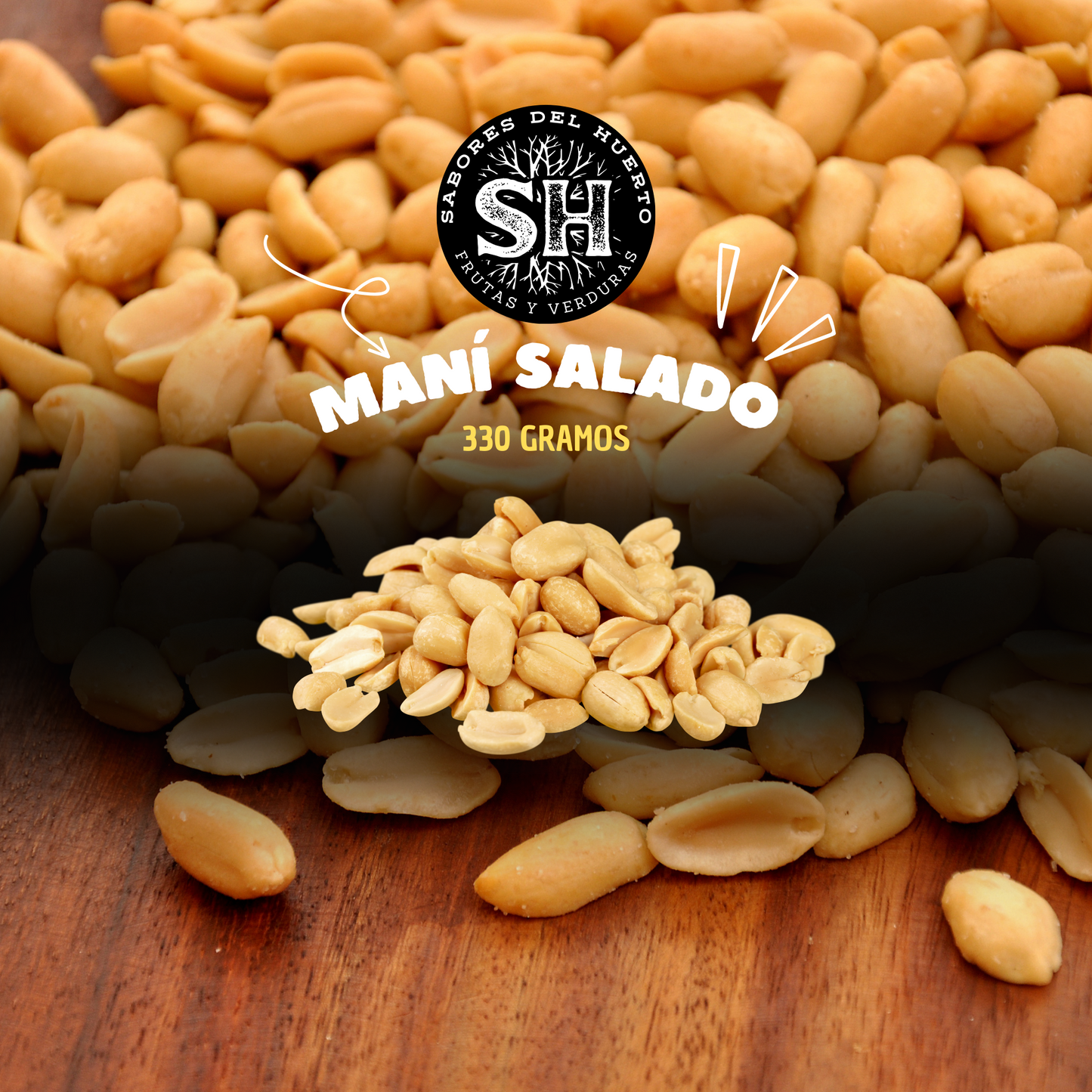 MANÍ SALADO (330 gr)