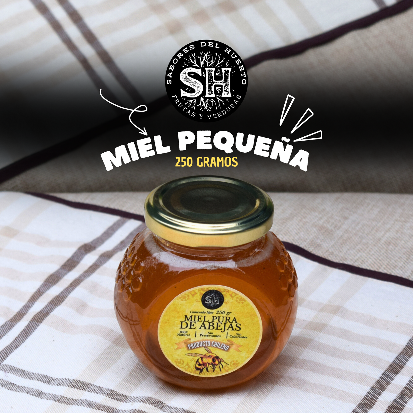 MIEL PEQUEÑA (250 gr)