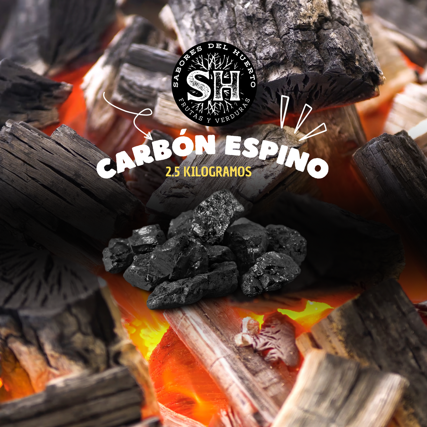 CARBÓN ESPINO (2.5 kg)