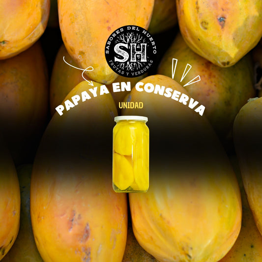 PAPAYA EN CONSERVA (unidad)