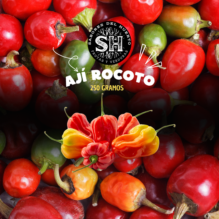 AJÍ ROCOTO (250 gr) – Sabores del huerto
